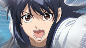 Yuri Honjo Shocked Expression Wallpaper