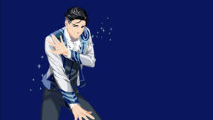 Yuri On Ice Blue Otabek Altin Wallpaper