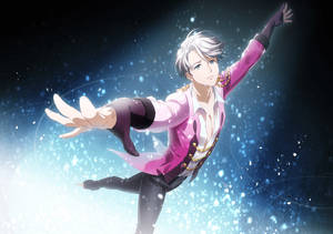 Yuri On Ice Victor Skating Wallpaper