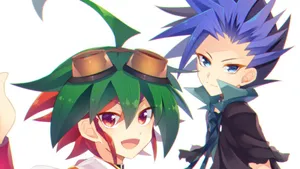 Yuto: Phantom Knight Master In Action Wallpaper