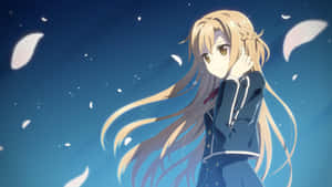 Yuuki Asuna, The Skilled Swordswoman In Virtual Reality Wallpaper