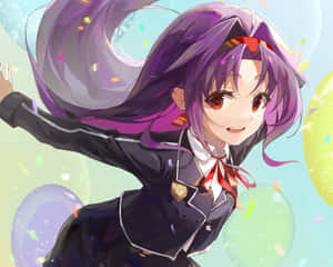 Yuuki Konno In Action Wallpaper