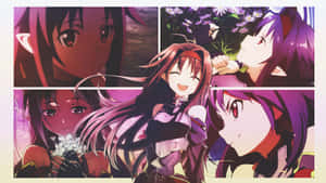 Yuuki Konno - The Invincible Swordswoman From Sword Art Online Wallpaper