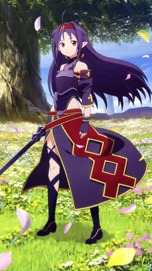 Yuuki Konno - The Radiant Swordmaster Wallpaper