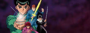 Yuyu Hakusho Yusuke's Spirit Gun Wallpaper