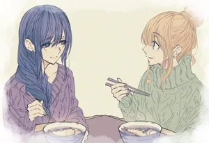 Yuzu And Mei Citrus Anime Wallpaper