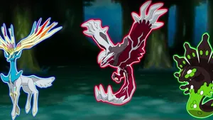 Yveltal With Xerneas And Zygarde Wallpaper