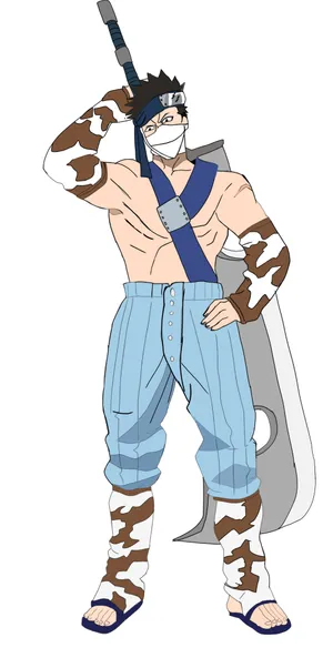 Zabuza_ Momochi_ Anime_ Character Wallpaper