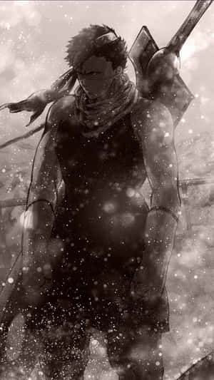 Zabuza Momochi Misty Battle Stance Wallpaper