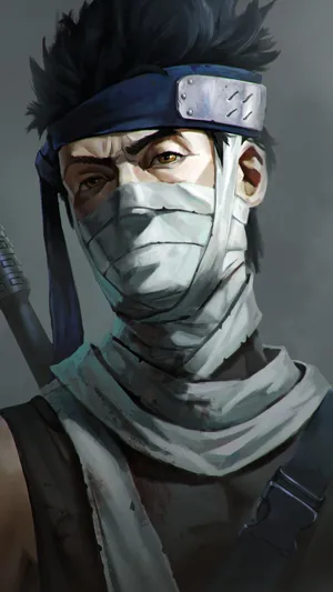 Zabuza Momochi Ninja Portrait Wallpaper