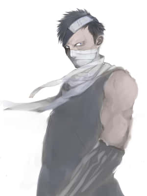 Zabuza Momochi Ninja Pose Wallpaper