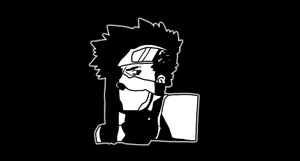 Zabuza Momochi Standing Tall In The Mist Wallpaper