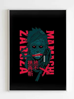 Zabuza Momochi Wielding His Sword In A Snowy Landscape Wallpaper