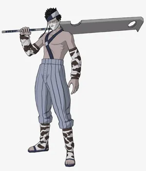 Zabuza_ Momochi_ With_ Sword Wallpaper