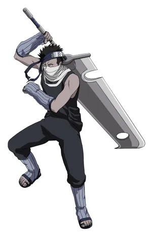 Zabuza Momochi With Sword Wallpaper