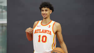Zaccharie Risacher Atlanta Hawks Wallpaper