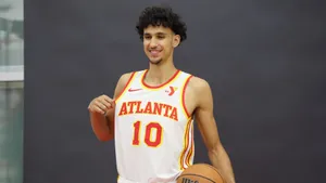 Zaccharie Risacher Atlanta Hawks Wallpaper