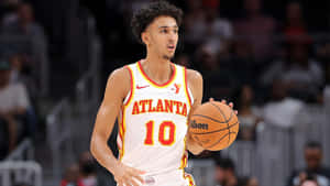 Zaccharie Risacher Atlanta Hawks Wallpaper