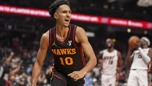 Zaccharie Risacher Atlanta Hawks Wallpaper