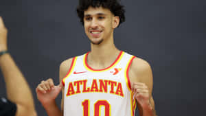 Zaccharie Risacher Atlanta Hawks Wallpaper