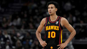 Zaccharie Risacher Hawks Debut Wallpaper