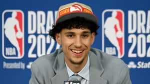 Zaccharie Risacher N B A Draft Moment Wallpaper