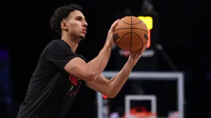 Zaccharie Risacher Shooting Practice Wallpaper