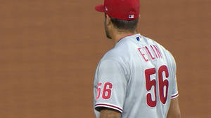 Zach Eflin Back Perspective Wallpaper