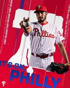 Zach Eflin It's On Philly Poster Wallpaper