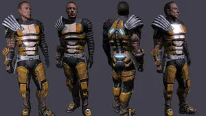 Zaeed Massani - Experienced Mercenary Of The Mass Effect Universe Wallpaper