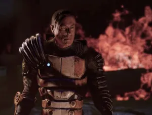 Zaeed Massani - Intense Mercenary Of The Mass Effect Universe Wallpaper