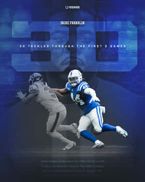 Zaire Franklin30 Tackles Record Wallpaper