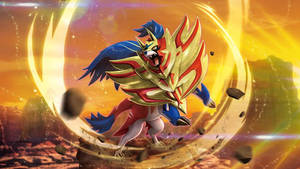 Zamazenta In Rubble Wallpaper