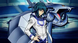 Zane Truesdale In Action - The Ultimate Duelist Wallpaper