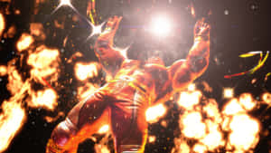 Zangief Victory Pose Street Fighter Wallpaper