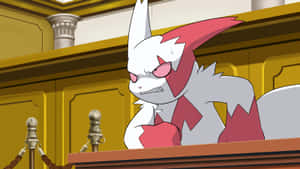 Zangoose In Court Wallpaper
