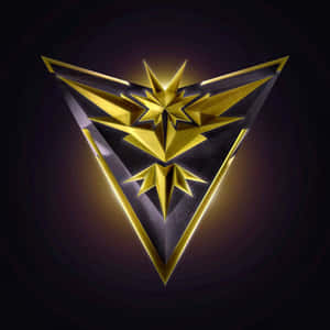 Zapdos On Team Instinct Badge Wallpaper