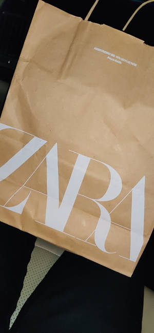 Zara Paper Bag Wallpaper