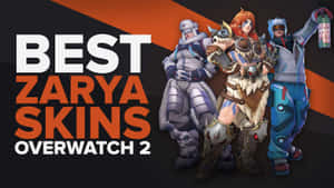 Zarya, Overwatch's Shield-wielding Hero Wallpaper