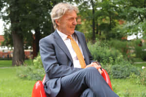 Zbigniew Boniek At The Poznański Palace Wallpaper