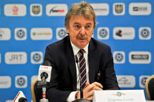 Zbigniew Boniek At The Uefa Euro 2020 Final Draw Event Wallpaper