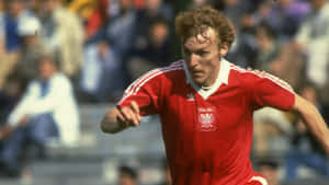 Zbigniew Boniek In Action 1987 Wallpaper