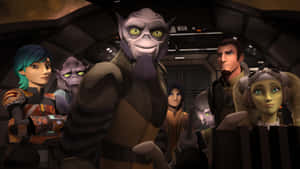 Zeb Orrelios, A Youthful And Assertive Intergalactic Soldier.