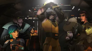 Zeb Orrelios, The Brave Lasat Warrior. Wallpaper