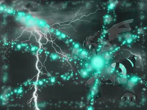 Zekrom Chest Blast Wallpaper