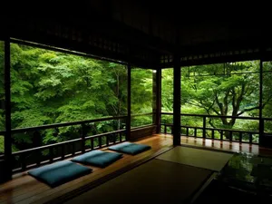 Zen Desktop Indoor Patio Wallpaper