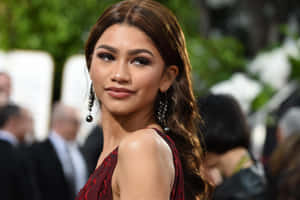 Zendaya At Event Hd Wallpaper