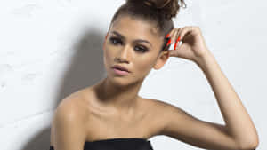 Zendaya Black Tube Hd Wallpaper