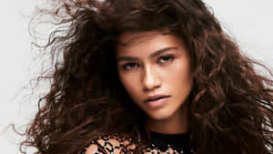 Zendaya Wind Blown Hair Hd Wallpaper