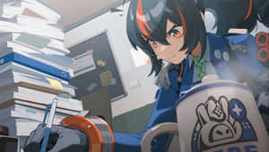 Zenless Zone Zero Character Study Wallpaper